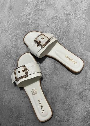 Стильные шлепанцы🤍