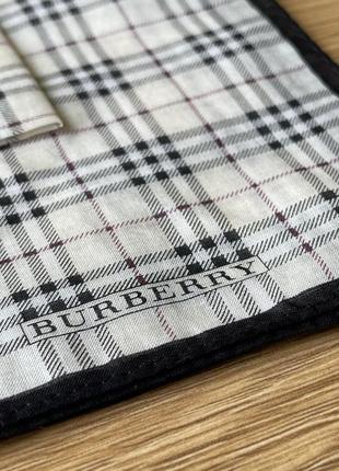 Винтажный носовой платок burberry оригинал2 фото