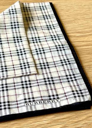 Винтажный носовой платок burberry оригинал