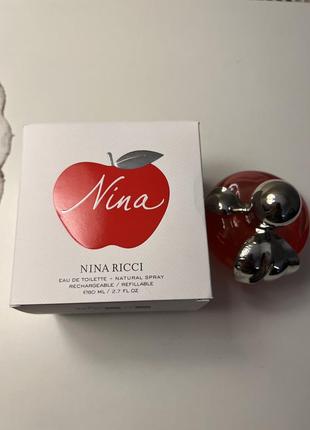 Nina ricci красное яблоко original2 фото