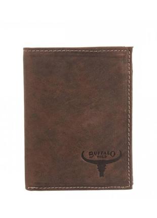 Чоловічий шкіряний гаманець wild rm-06-hbw