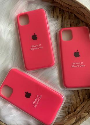 Чохол silicone case  на iphone 11
