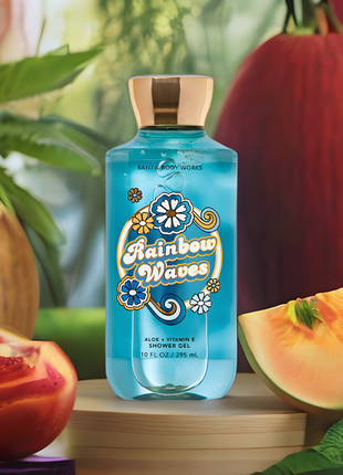 Гель для душа bath and body works rainbow waves