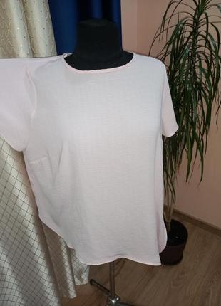 Красивая асимметричная блуза 22 размер2 фото