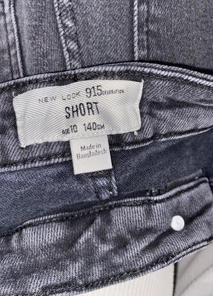 Джинсовые шорты, черные джинсовые шорты4 фото