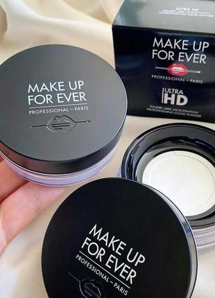 Пудра make up for ever ultra hd microfinishing loose powder