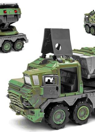 Игрушка броннированный грузовой ракетный автомобиль колчан украинской армии большой orion