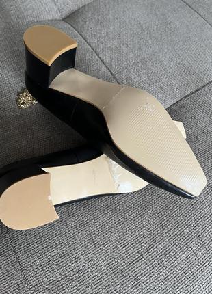 Кожаные туфли-лодочки melly the brand by kachorovska черные8 фото