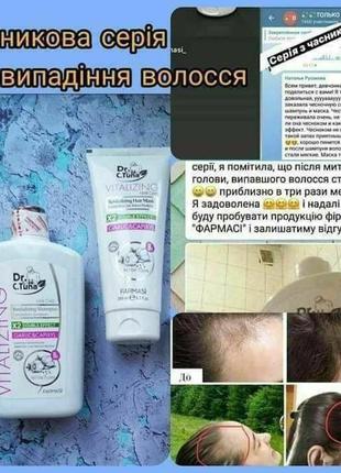 Шампунь от выпадения волос и стимуляция роста фармасы