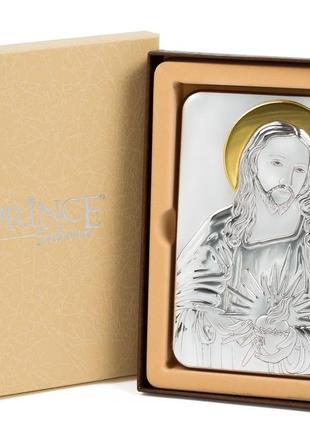 Икона святейшее сердце иисуса христа 5x6,5см mb/e982/5x