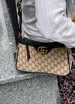 Сумка gucci aphrodite shoulder bag grey4 фото