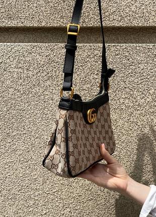 Сумка gucci aphrodite shoulder bag grey7 фото