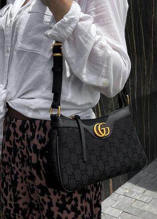 Сумка жіноча gucci aphrodite shoulder bag black