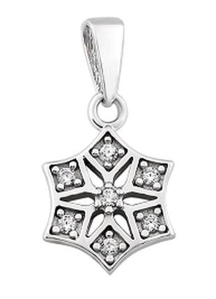 Серебряный подвес с камнями