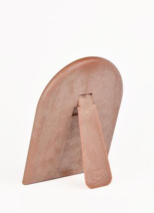 Иерусалимская икона божией матери 8,5х15,5см арочной формы на пластиковом киоте