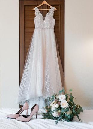 🔥акційна ціна. весільна сукня+ фата1 фото