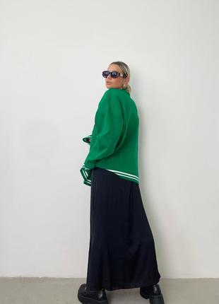 Свитер джемпер вязка оверсайз vogue9 фото