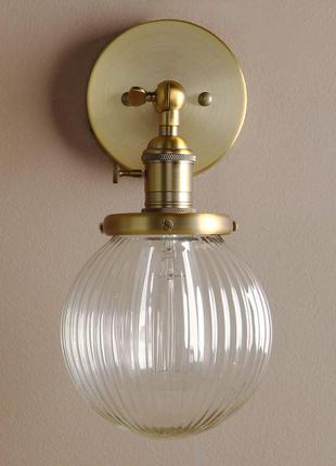 Сток настенный светильник pathson 15см