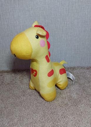 Музыкальный плюшевый жираф fisher-price. ночник.