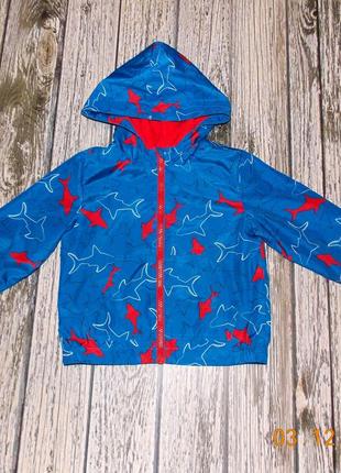 Фирменная куртка-ветровка для мальчика 2-3 года. 92-98 см2 фото