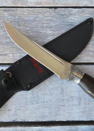 Классический охотничий нож канада 4, рукоять идеально ложится в руку, нескладной нож