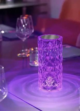 Сток настільна лампа нічник з сенсорним керуванням3 фото