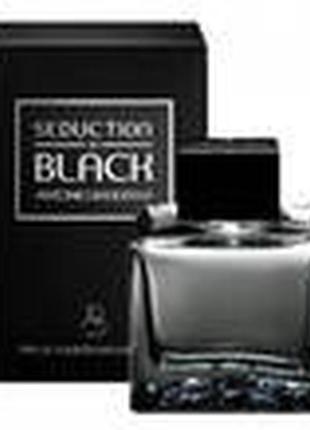 Antonio banderas seduction in black туалетная вода 100мл