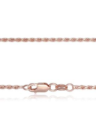 Срібний ланцюг позолочена - джгут 802б 3/45