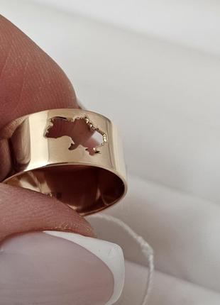 Перстень із золота з українською символікою9 фото