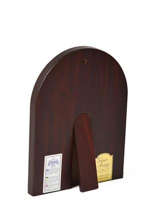 Икона пантелеймона целителя 16,3х21,3см арочной формы без рамки на дереве