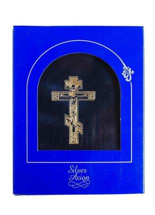 Икона-складень богородица скоропослушница 3,8х5,3см серебряная в бархатной книжечке5 фото