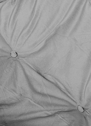 Лежак для котів собак круглий lesko sy-2022-1208-97 gray stars m (50*14 см)3 фото