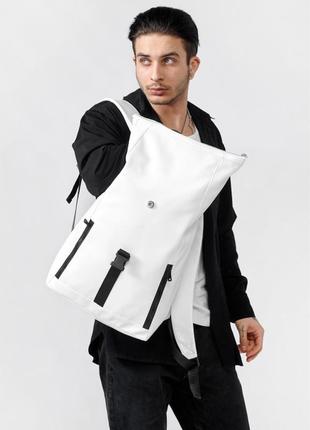 Рюкзак рол sambag rolltop белый4 фото