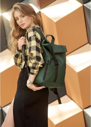 Рюкзак рол sambag rolltop черный6 фото