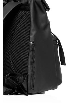 Рюкзак rolltop 0shn чорний10 фото