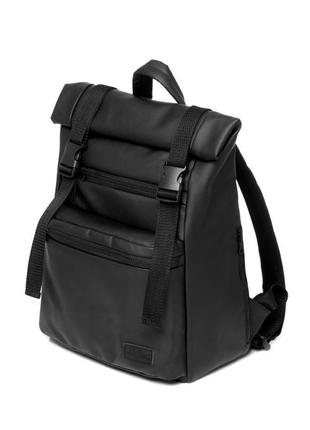 Рюкзак rolltop 0shn чорний7 фото