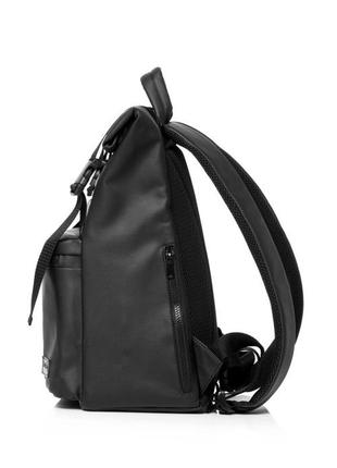 Рюкзак rolltop 0shn чорний8 фото