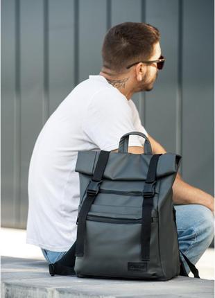 Чоловічий рюкзак ролл sambag  rolltop ltt білий3 фото