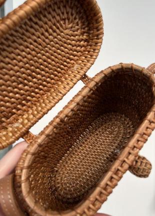 Плетена бамбукова сумка mango