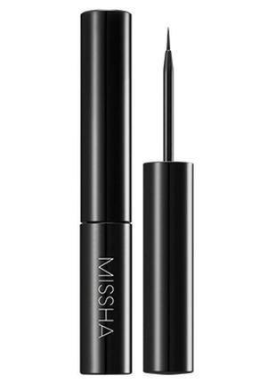 Подводка для глаз missha liquid sharp liner  - 6 гр1 фото