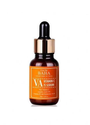 Осветляющая сыворотка с витамином с cos de baha vitamin c 15 serum va 30ml cos de baha2 фото