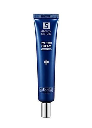 Омолаживающий лифтинг-крем для век с пептидным комплексом medi-peel 5 gf eye tox cream