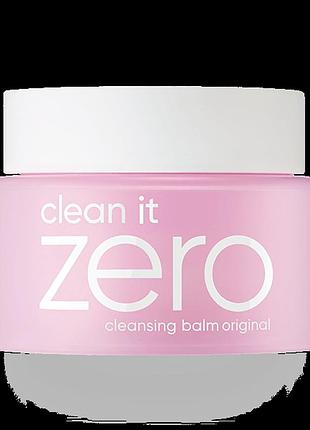 Универсальный очищающий бальзам для снятия макияжа banila co clean it zero cleansing balm original 100 ml