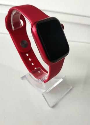 Apple watch series 7 41 mm product red aluminium эпл воч часы7 фото