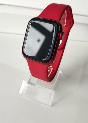 Apple watch series 7 41 mm product red aluminium епл воч годинник3 фото