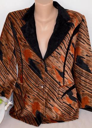 Брендовый пиджак жакет с карманами jiawen fashion люрекс1 фото