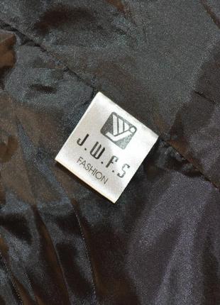 Брендовый пиджак жакет с карманами jiawen fashion люрекс3 фото