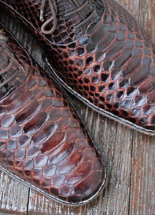 Giorgio armani стильные туфли крокодил8 фото