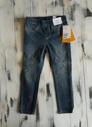 Джинсовые леггинсы, джинсы (все размера от 2 до 8 лет)4 фото