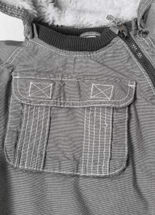 H&m. куртка еврозима на флисе. 92 размер на 1,5-2 года5 фото